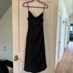 Zara Black Slip Dress